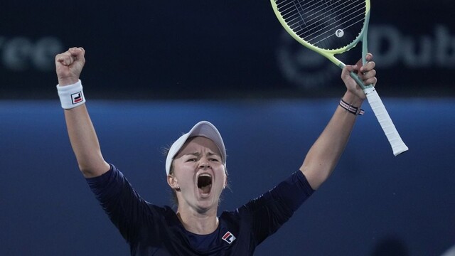 Česká tenistka Krejčíková získala titul v Dubaji. Vo finále nedala šancu svetovej jednotke