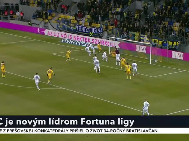 Fortuna liga má nového lídra tabuľky, stala sa ním Dunajská Streda