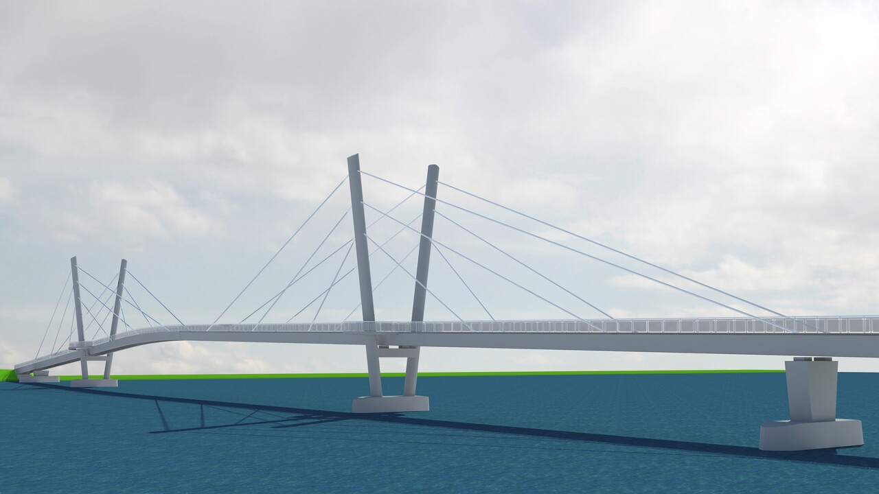 FOTO: Začala sa výstavba mosta D-D pri slovensko-maďarskej hranici