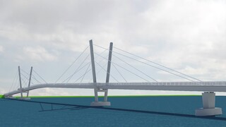 FOTO: Začala sa výstavba mosta D-D pri slovensko-maďarskej hranici