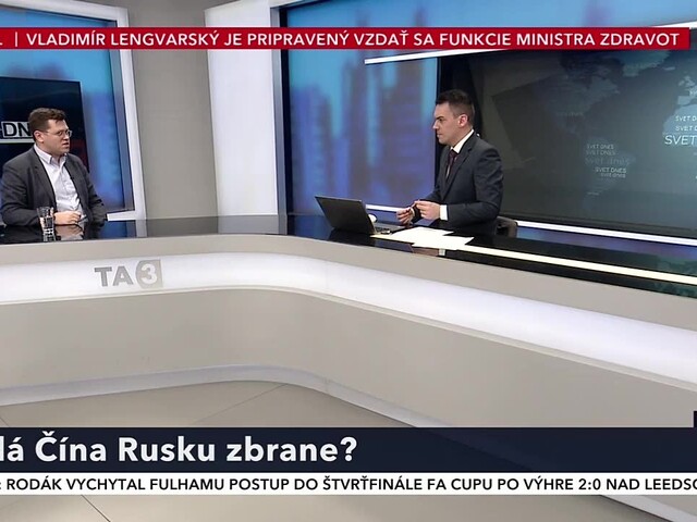 Dodá Čína Rusku zbrane? Narušila by tým zmluvu o vzájomnom priateľstve s Ukrajinou, hovorí odborník