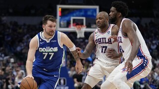 NBA: Dallas zdolal Philadelphiu, Dončič s Irvingom dosiahli 40-bodovú hranicu