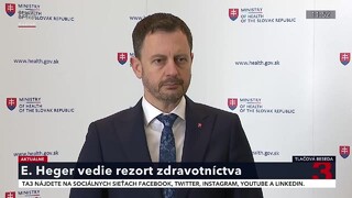 TB premiéra E. Hegera po prebratí vedenia rezortu zdravotníctva