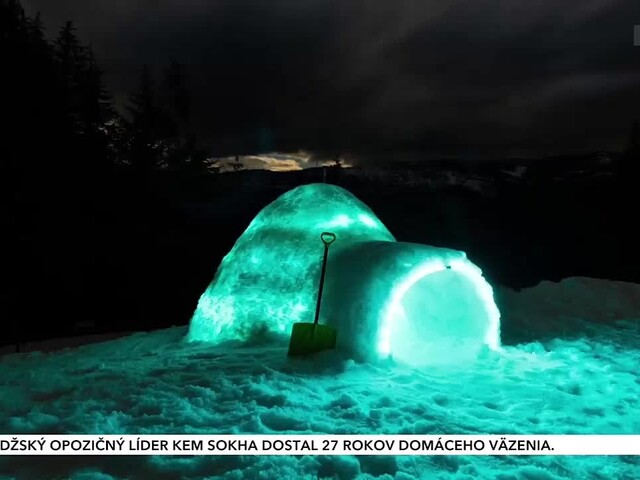 Ako si jednoducho vytvoriť vlastné iglu len pomocou záhradnej hadice?
