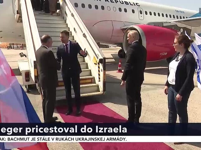 Heger pricestoval do Jeruzalema. S premiérom a prezidentom bude diskutovať o podpore cestovného ruchu