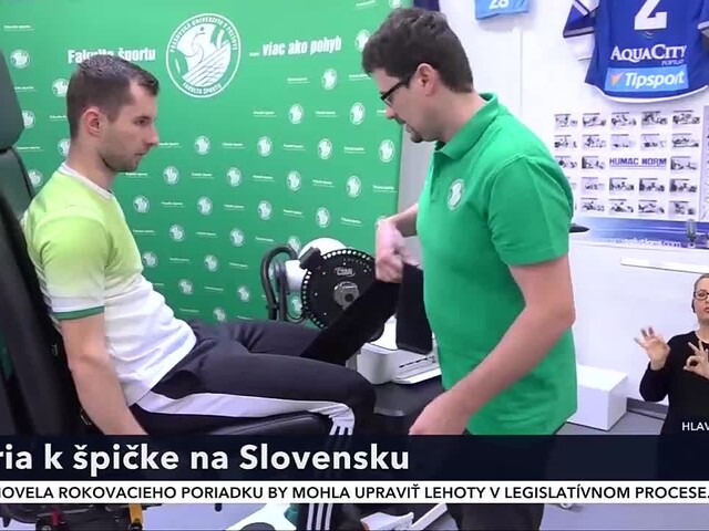 Fakulta športu Prešovskej univerzity sa môže pýšiť jedným z najmodernejších diagnostických centier