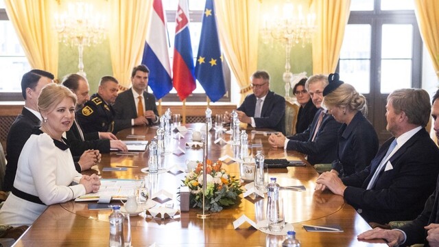 prezidentka a holandský kráľ