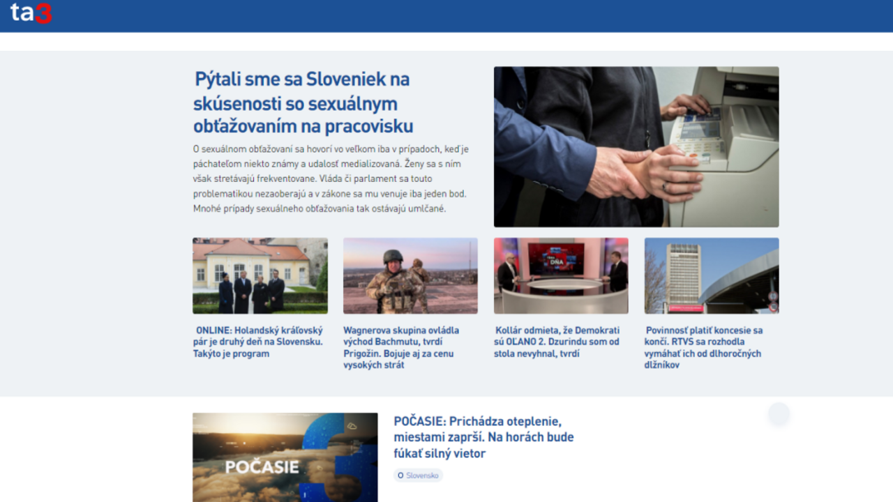 Februárové weby: Výrazný prepad návštevnosti, v TOP 20 si polepšil len jeden