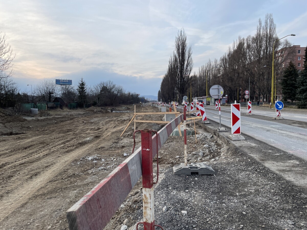 Rekonštrukcia na Slaneckej ceste