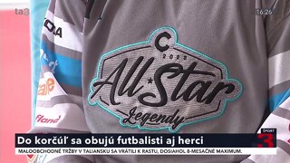 Banská Bystrica bude hostiť zápas All Star legiend. Do korčúľ sa obujú futbalisti aj herci
