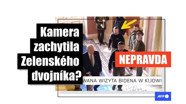 HOAX: Údajný dvojník Volodymyra Zelenského