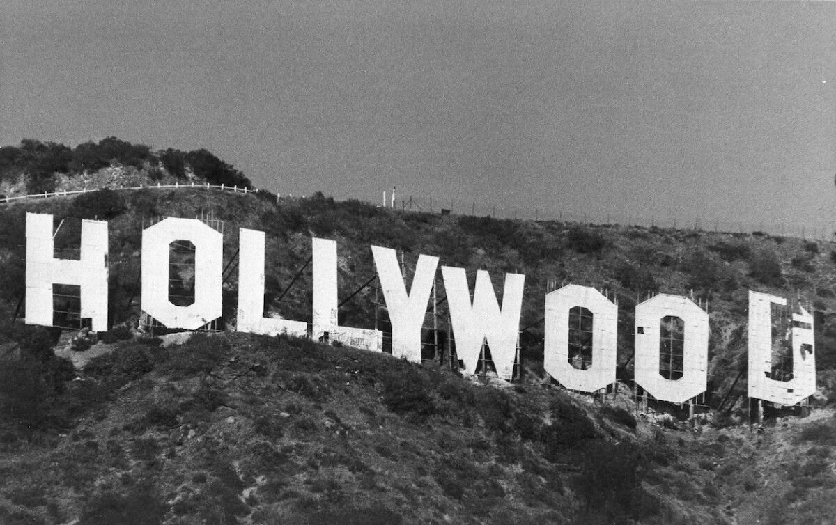 Hollywood sign