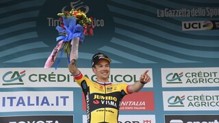 Roglič uspel aj v 5. etape Tirreno-Adriatico a naďalej vedie celkovo, Sagan o víťazstvo nebojoval