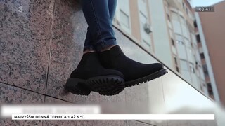 Vodeodolná a ľahko recyklovateľná obuv, ktorá sa vyrába z rastlín