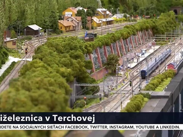 Terchová ponúka novú atrakciu. Modelári vybudovali československé železničné prepojenie