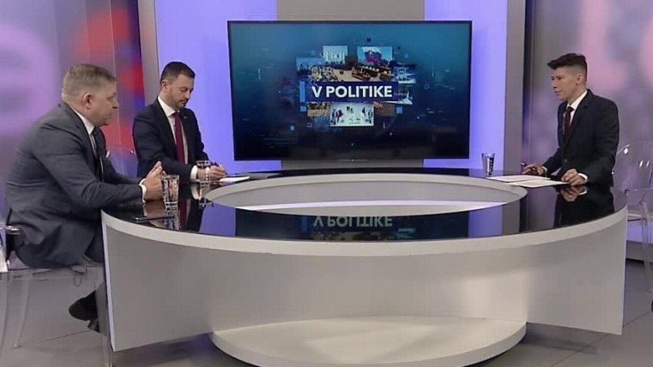Relácia V politike dosiahla rekordnú sledovanosť. Duel Hegera s Ficom oslovil státisíce divákov