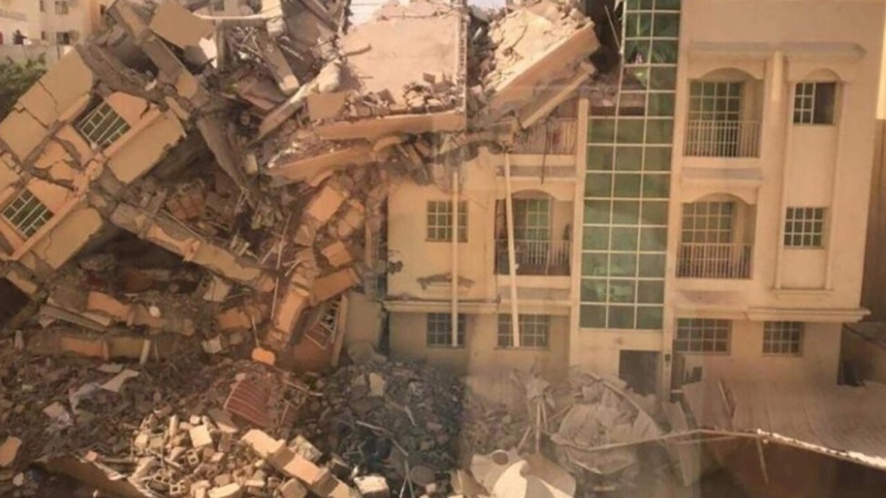 V Katare sa zrútila budova. Záchranári hľadajú preživších