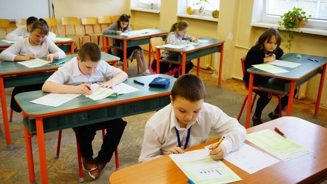 Deviataci absolvovali Testovanie 9. Preverili si vedomosti zo slovenčiny a matematiky