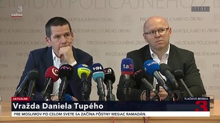 TB prezidenta Policajného zboru Š. Hamrana a riaditeľa NAKA Ľ. Daňka o vražde D. Tupého