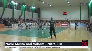 Volejbalistky Nového Mesta nad Váhom hravo vyhrali nad UKF Nitra