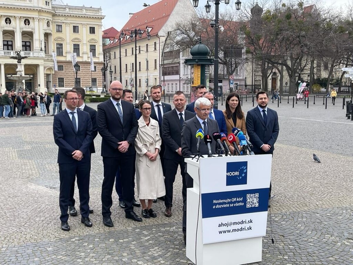 Modrí zbierajú podpisy na vznik politickej strany.