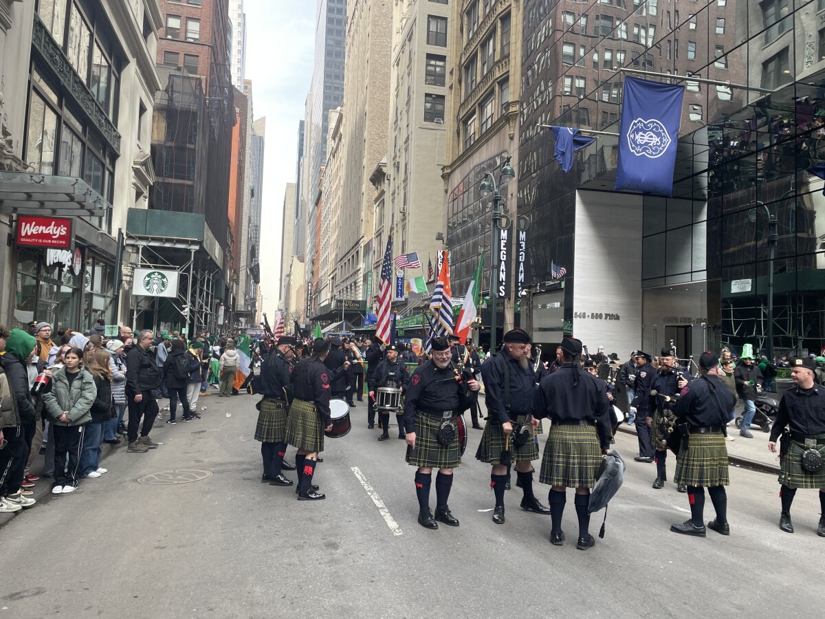 Deň svätého Patrika na piatej avenue