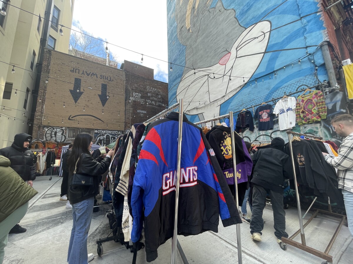 Vintage uličky na Manhattane