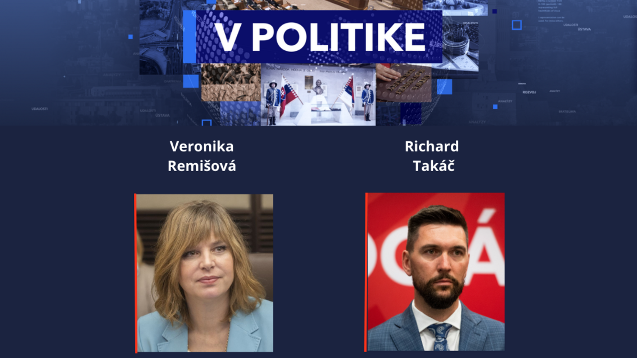 V politike: Migy odleteli, strany sa bijú o najlepšie priečky v prieskumoch. Diskutovať budú Takáč a Remišová