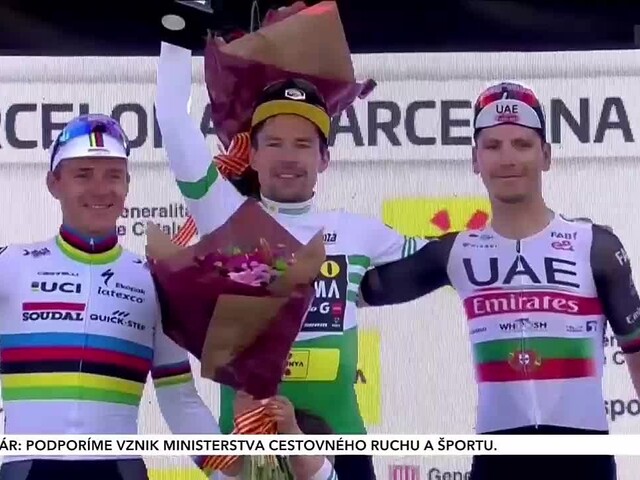 Celkovým víťazom pretekov Okolo Katalánska sa stal Roglič, v siedmej etape triumf Evenepoela