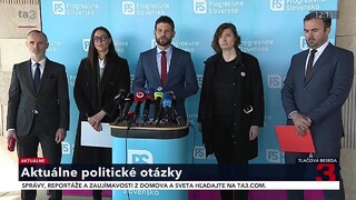 TB strany Progresívne Slovensko o aktuálnom dianí