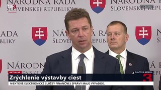 TB strany Sme rodina o zrýchlení výstavby ciest