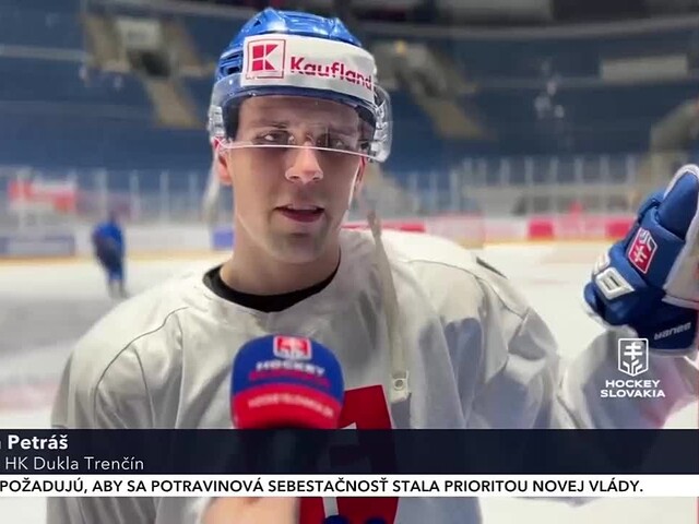 Šimon Petráš má za sebou zaujímavý rok. Vlani bol v SHL a teraz má šancu hrať za SR