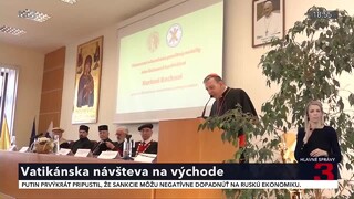 Vatikánsky kardinál navštívil východné Slovensko. Prednášal aj na univerzite