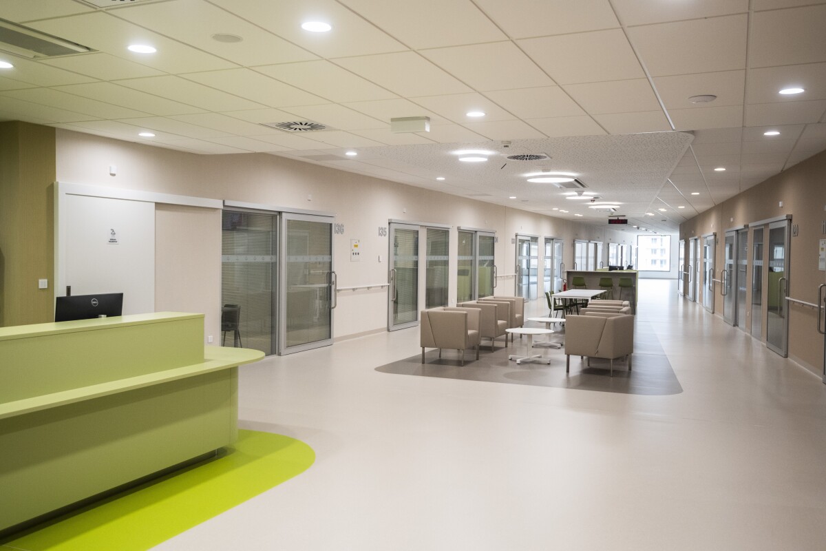 Na snímke lôžková časť.