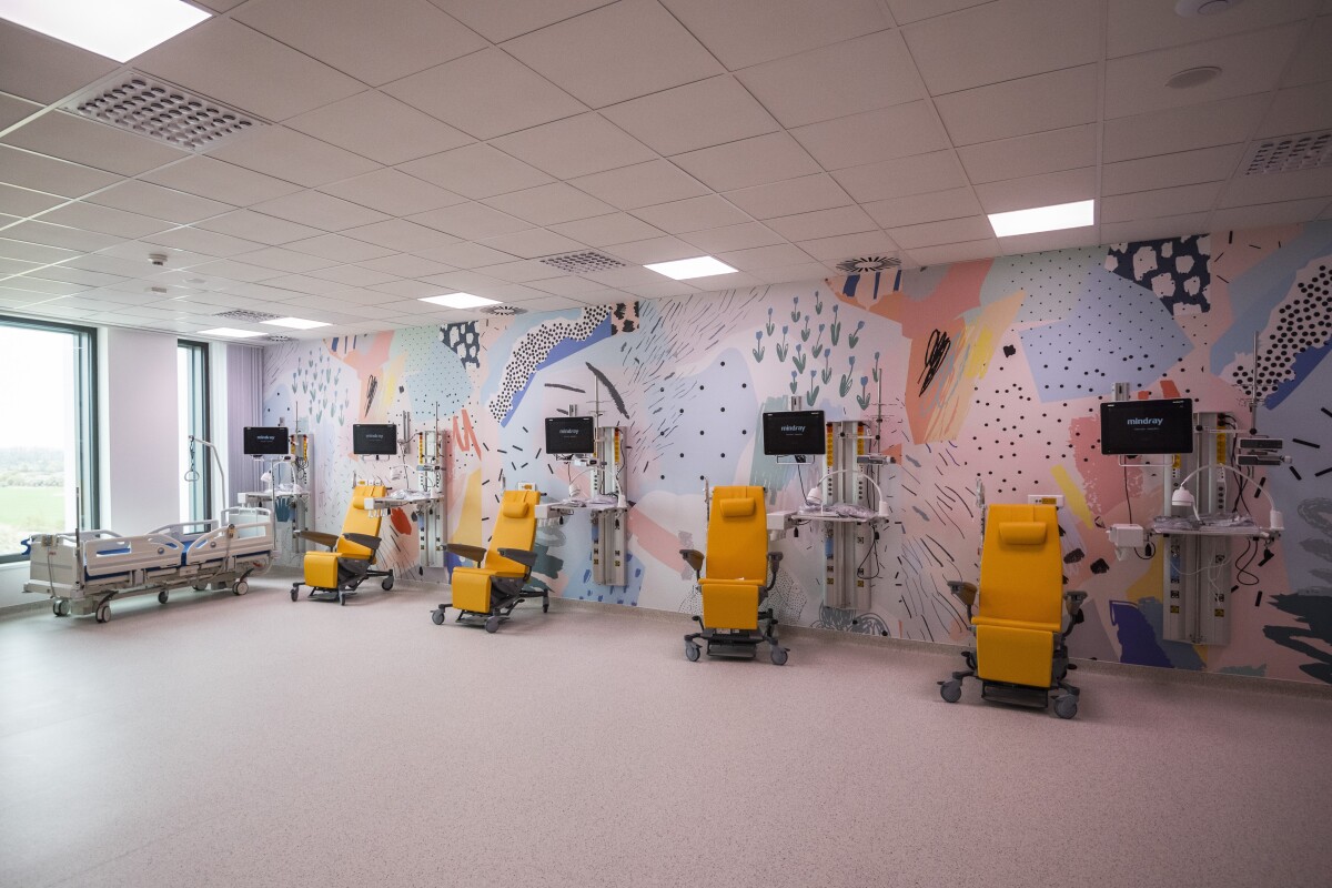 Na snímke detská jednotka intenzívnej starostlivosti.