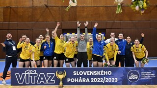 Hádzanárky MŠK Iuventa Michalovce obhájili prvenstvo v Slovenskom pohári