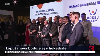 Po piatich rokoch oceňovali najlepších hokejbalistov. Zažiarili Rampáček aj Lopušanová