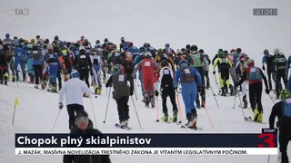 Skialpinizmus na Chopku. Majstrovstvá sveta veteránov a Slovenský pohár ovládli obľúbenú destináciu