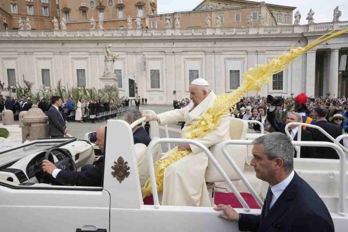 Kvetná nedeľa vo Vatikáne