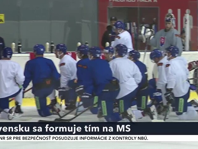 Slovensku sa formuje tím na MS, s oficiálnou prípravou sa však začne až o týždeň