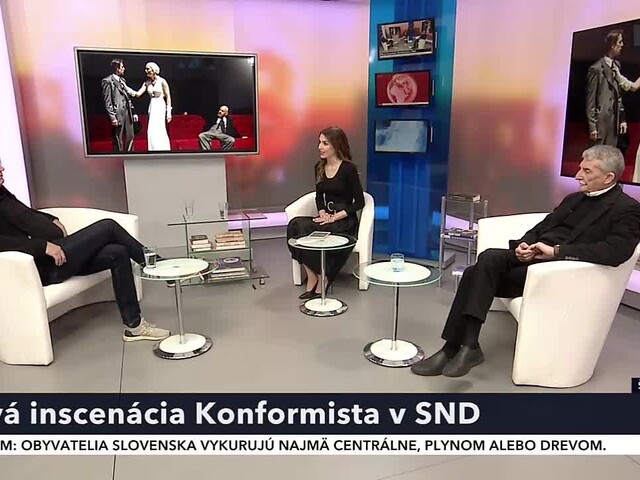 SND uvádza na dosky novú inscenáciu Konformista. Je to román o mladom človeku stratenom medzi ľuďmi