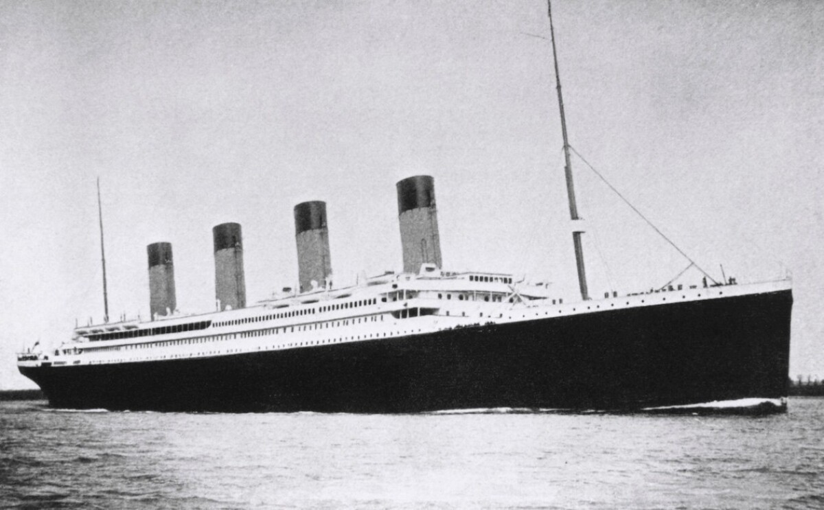 Titanic, keď vyplával zo Southamptonu v britskom Hampshire