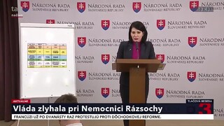 TB strany SASKA o tom, ako vláda zlyhala pri nemocnici Rázsochy
