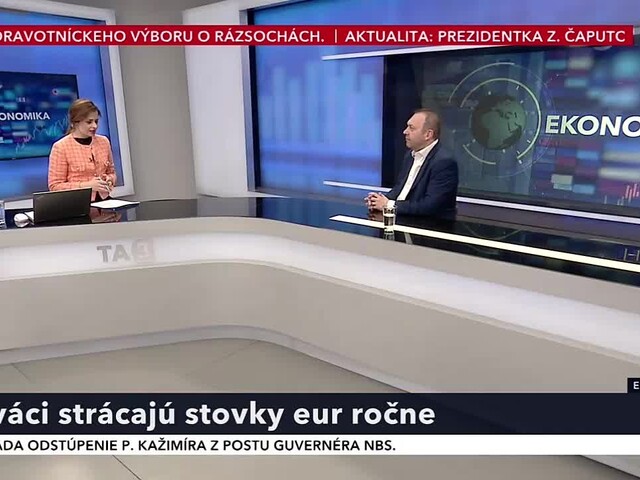 Slováci držia úspory v bankách a ročne strácajú stovky eur. Je v čase inflácie rozumné investovať?