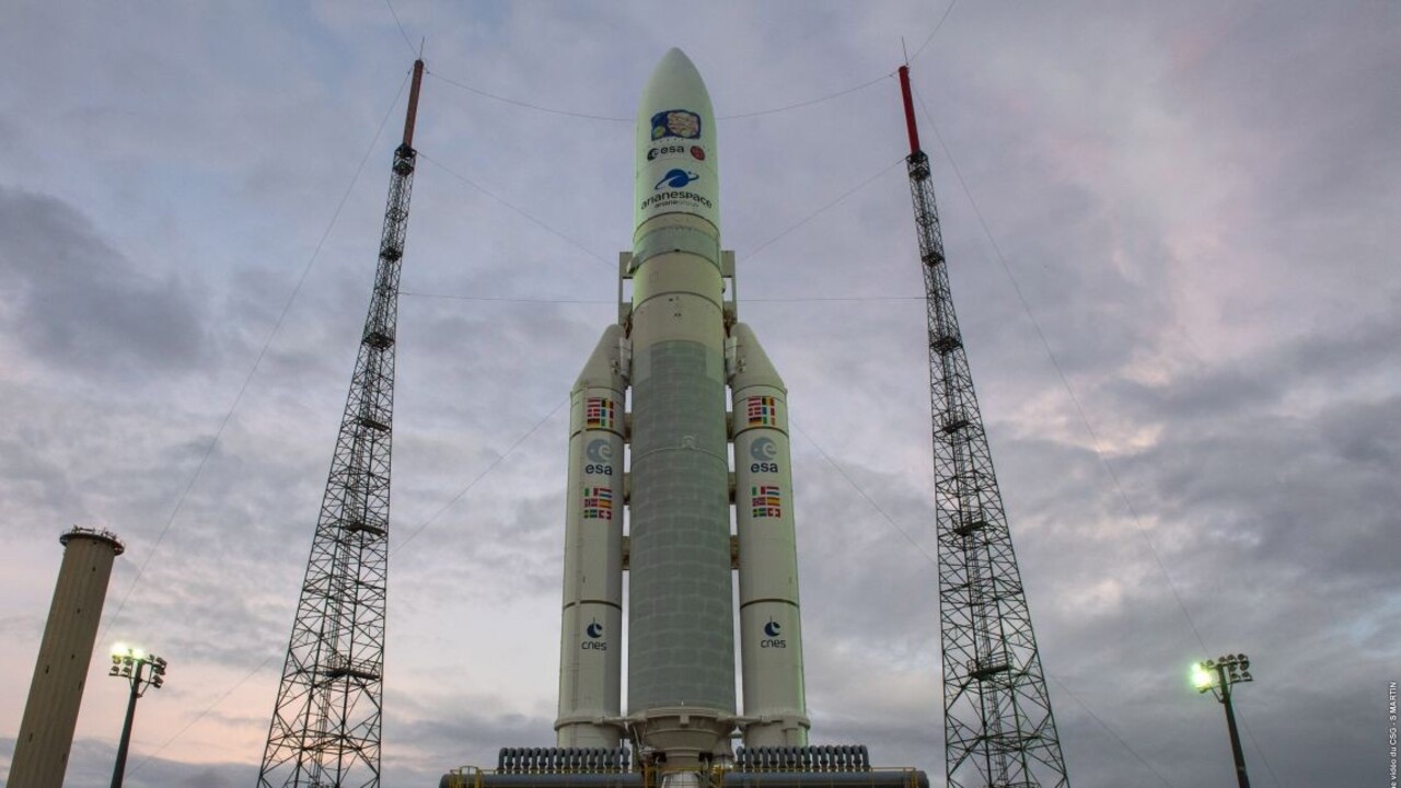 Európska kozmická agentúra odložila štart rakety Ariane 5, dôvodom je zlé počasie