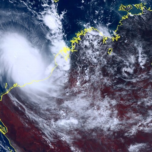 Austráliu zasiahol cyklón Ilsa, sprevádzal ho rekordne silný vietor