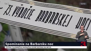 V Poprade pri Pamätníku obetiam komunizmu si pripomenuli 73 rokov od Barbarskej noci