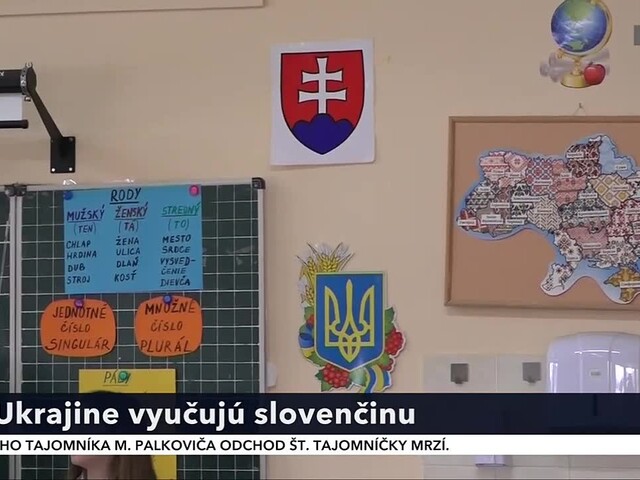 V ukrajinskom Užhorode sa učí v slovenčine, školu však čakajú zmeny