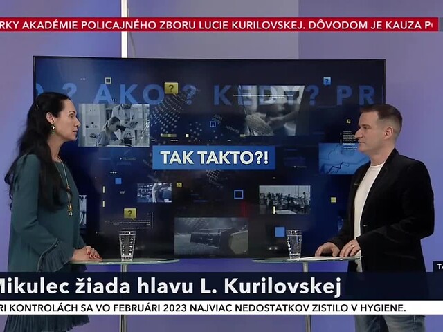 R. Mikulec žiada hlavu L. Kurilovskej