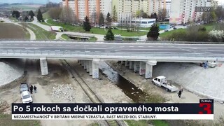 Ako v Kocúrkove. Rekonštrukcia mosta v Martine trvala neuveriteľných päť rokov